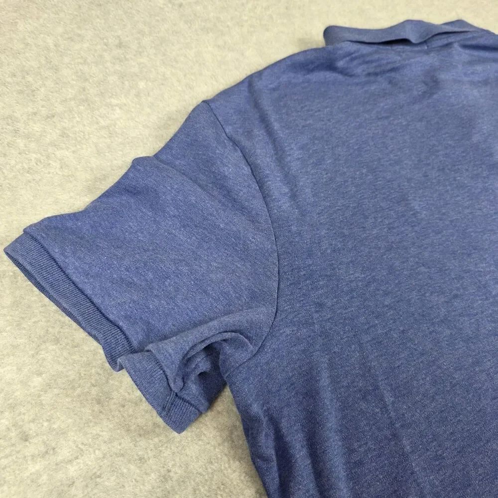 Polo Ralph Lauren Men's Polo Shirt XL Blue Heather Pony Logo Preppy Golf Men